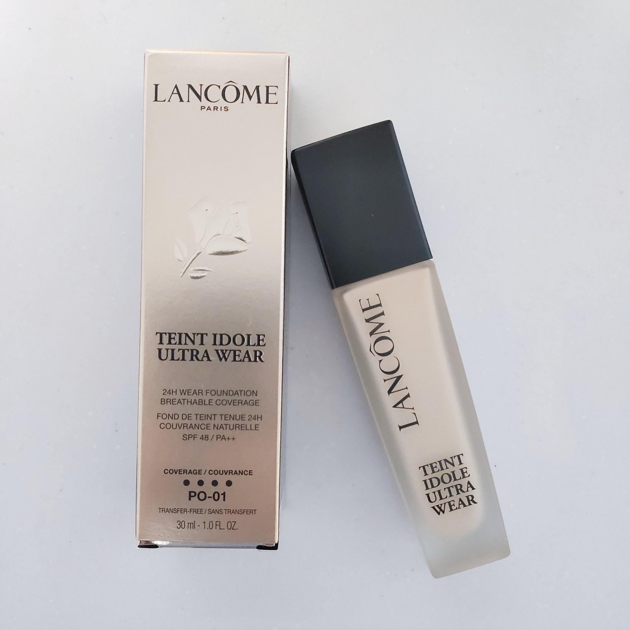 タンイドル ウルトラ ウェア リキッド N PO-01/LANCOME/リキッドファンデーションを使ったクチコミ（2枚目）