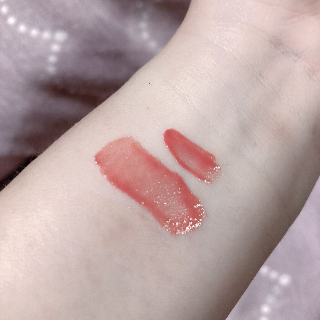 ウォータリーティントリップ/CEZANNE/リップティントを使ったクチコミ（2枚目）