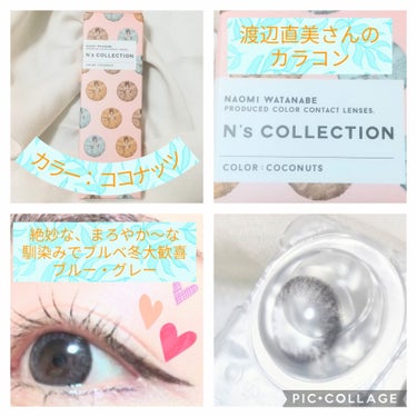 N’s COLLECTION 1day ココナッツ/N’s COLLECTION/ワンデー（１DAY）カラコンの画像