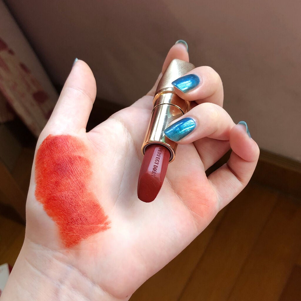 スタームーブメント ゴールドダイヤモンドリップスティック/PERFECT DIARY/口紅を使ったクチコミ(3枚目)