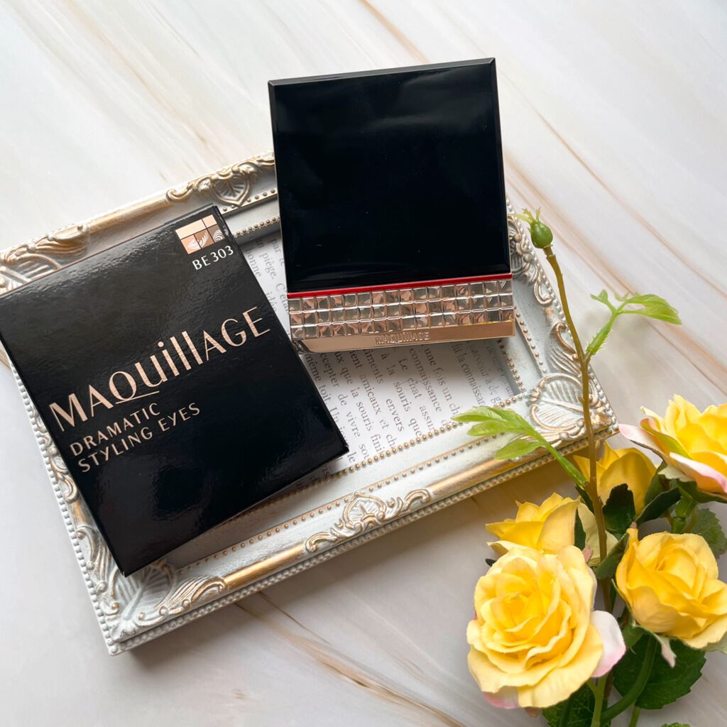 ドラマティックスタイリングアイズ/マキアージュ/アイシャドウパレットを使ったクチコミ（3枚目）