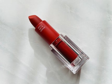 フェザーマットリップスティック/INTO U/口紅を使ったクチコミ(2枚目)