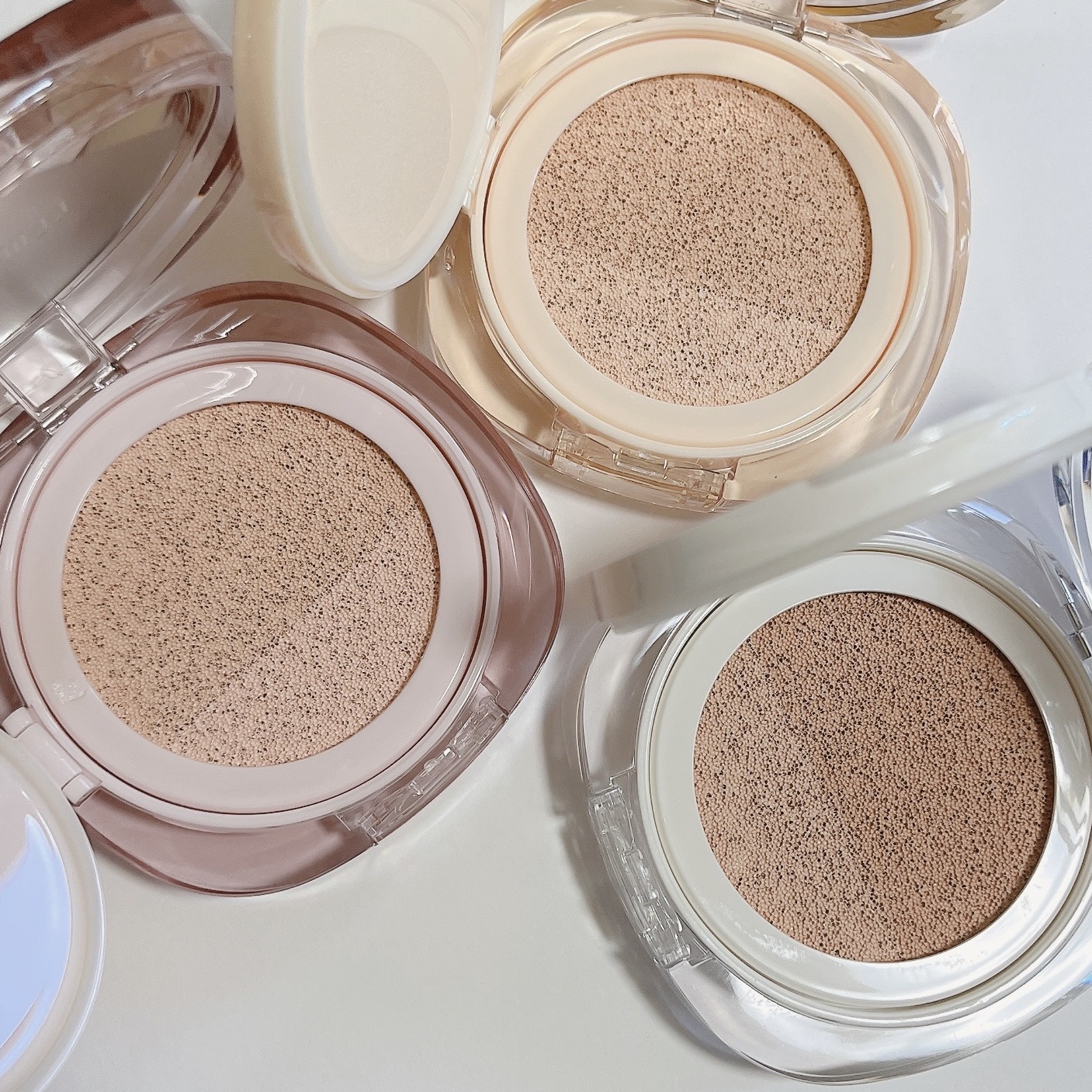 ツートンクッション/MILLIMILLI/クッションファンデーションを使ったクチコミ（2枚目）