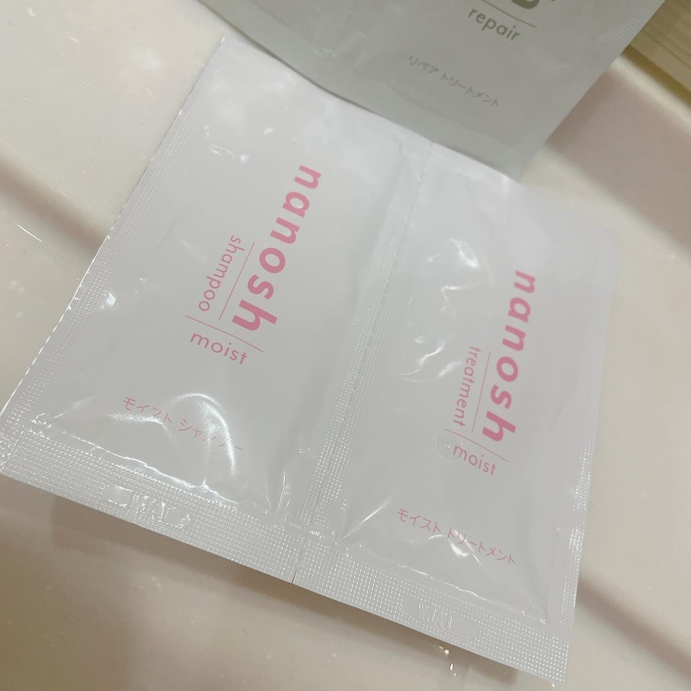 ナノバブル シャンプー&トリートメント モイスト/nanosh/市販シャンプーを使ったクチコミ(1枚目)