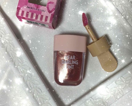 ディアダーリン ウォータージェルティント (アイスティント)/ETUDE/口紅を使ったクチコミ(2枚目)