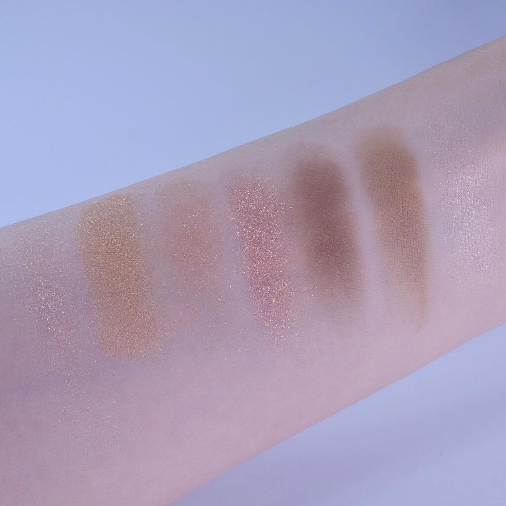 マルチセブンカラーアイパレット/MYUNT/アイシャドウパレットを使ったクチコミ(4枚目)