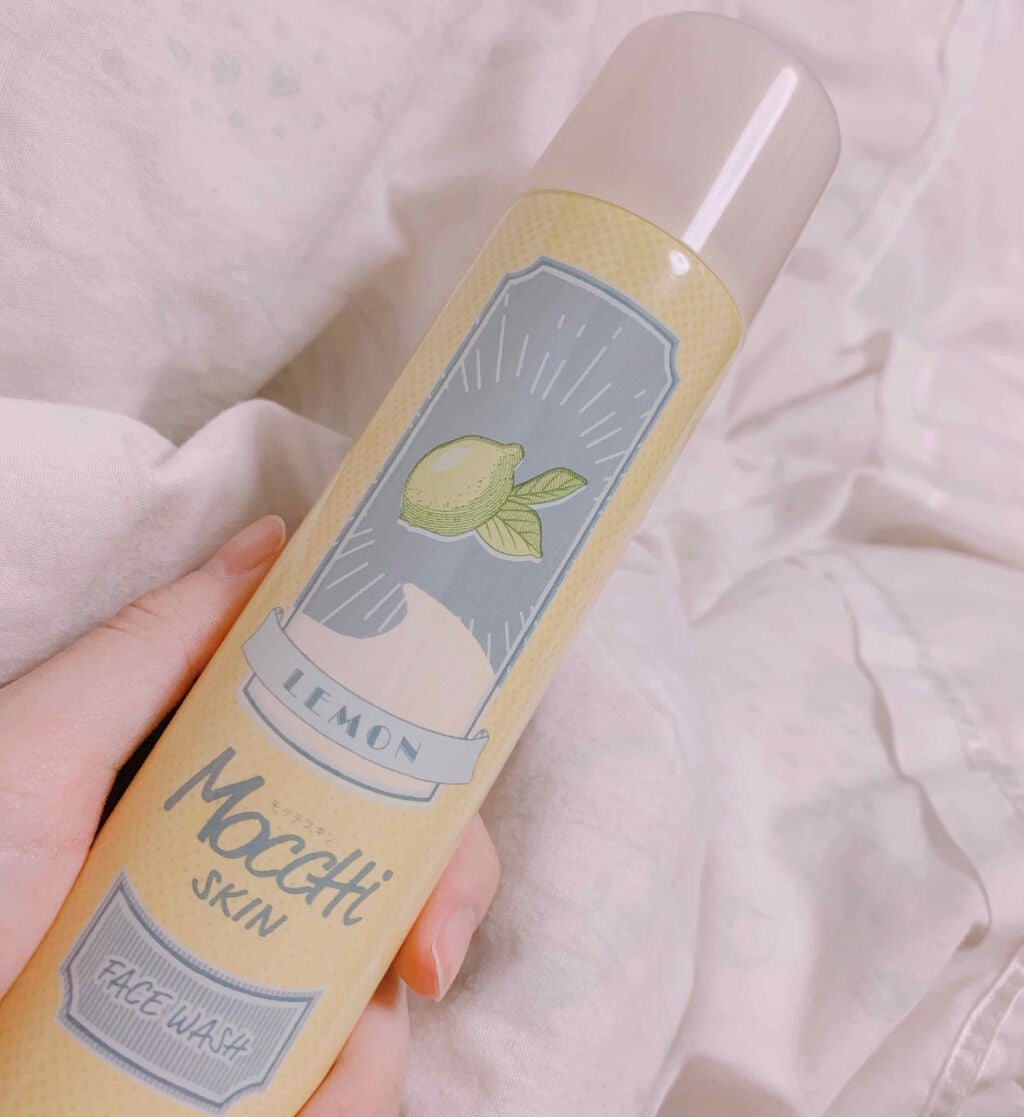 モッチスキン吸着泡洗顔FL(レモン)/MoccHi SKIN/泡洗顔を使ったクチコミ(1枚目)