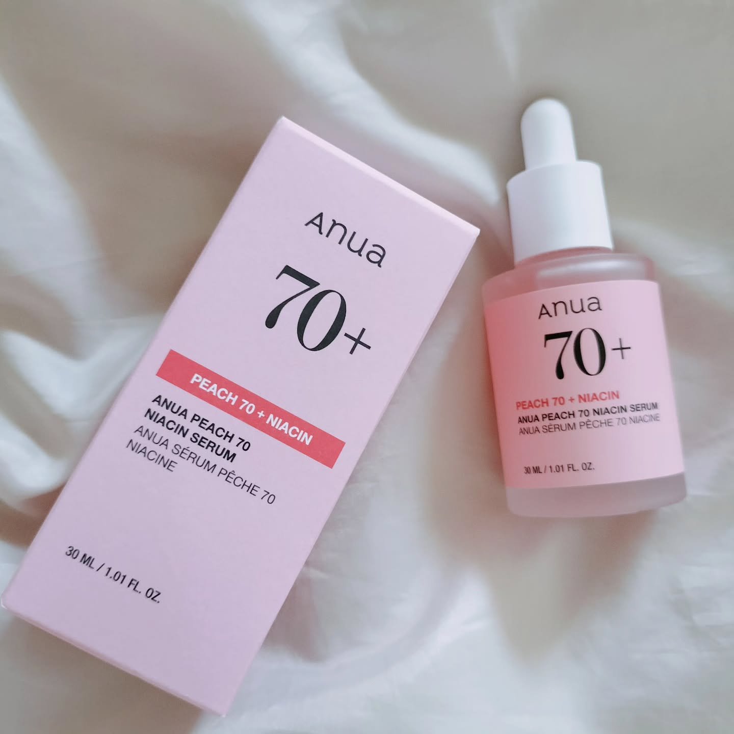 桃70%ナイアシンセラム/Anua/美容液を使ったクチコミ（1枚目）