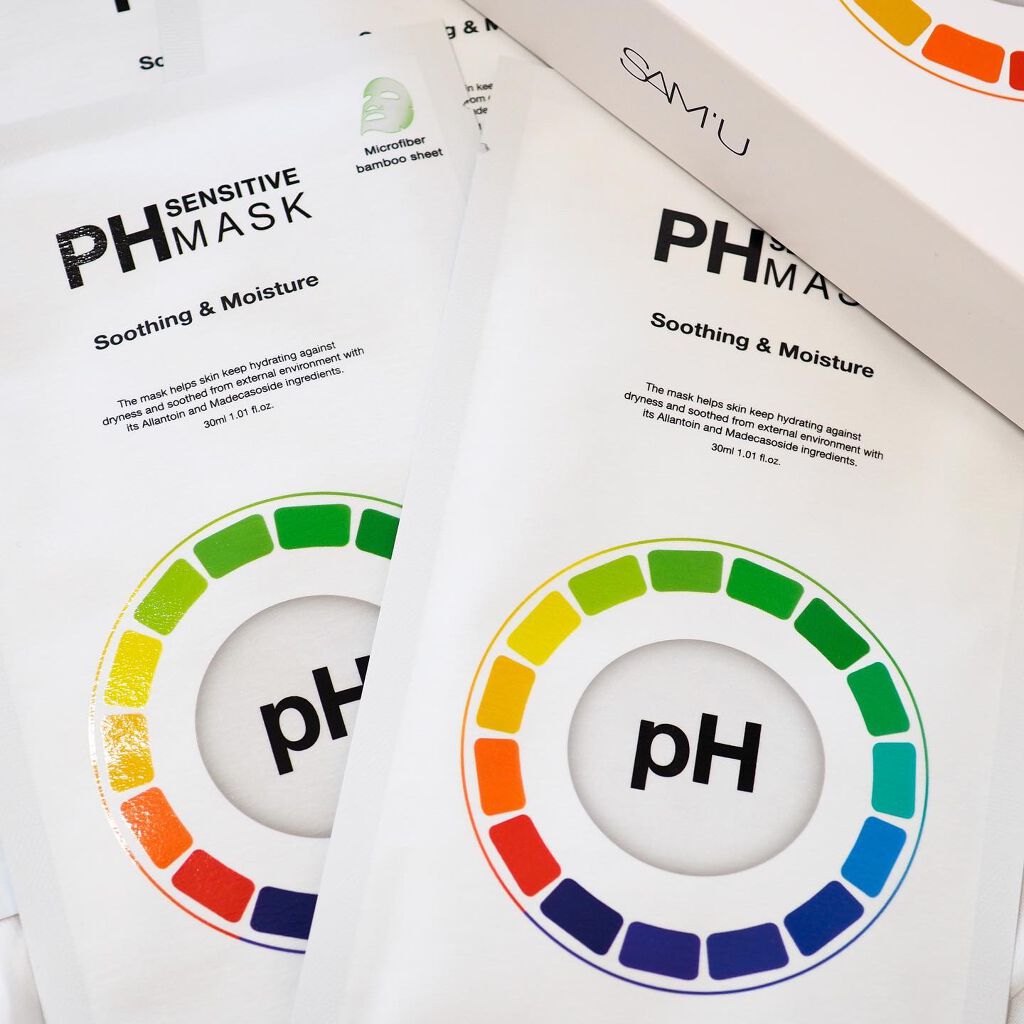 PHセンシティブマスクスージング&モイスト/SAM'U/シートマスク・パックを使ったクチコミ(8枚目)