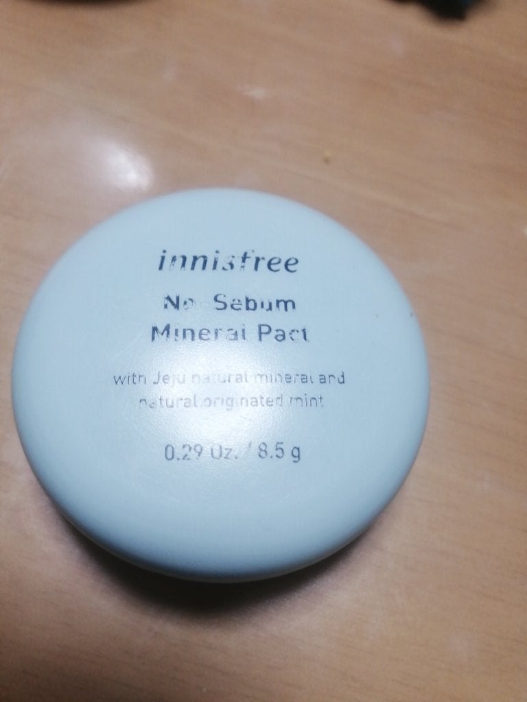 ノーセバム ミネラルパクト S/innisfree/プレストパウダーを使ったクチコミ(1枚目)