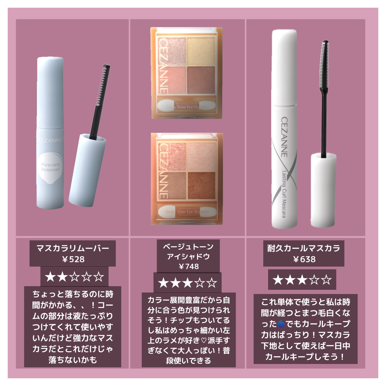 クリア マスカラR/CEZANNE/マスカラ下地を使ったクチコミ（3枚目）