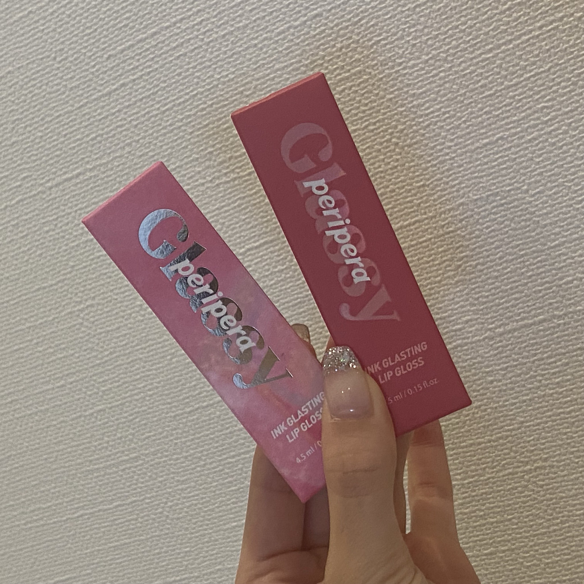 インク グラスティング リップ グロス 13 ゲット ハッピー(GET HAPPY)/PERIPERA/リップグロスを使ったクチコミ（2枚目）