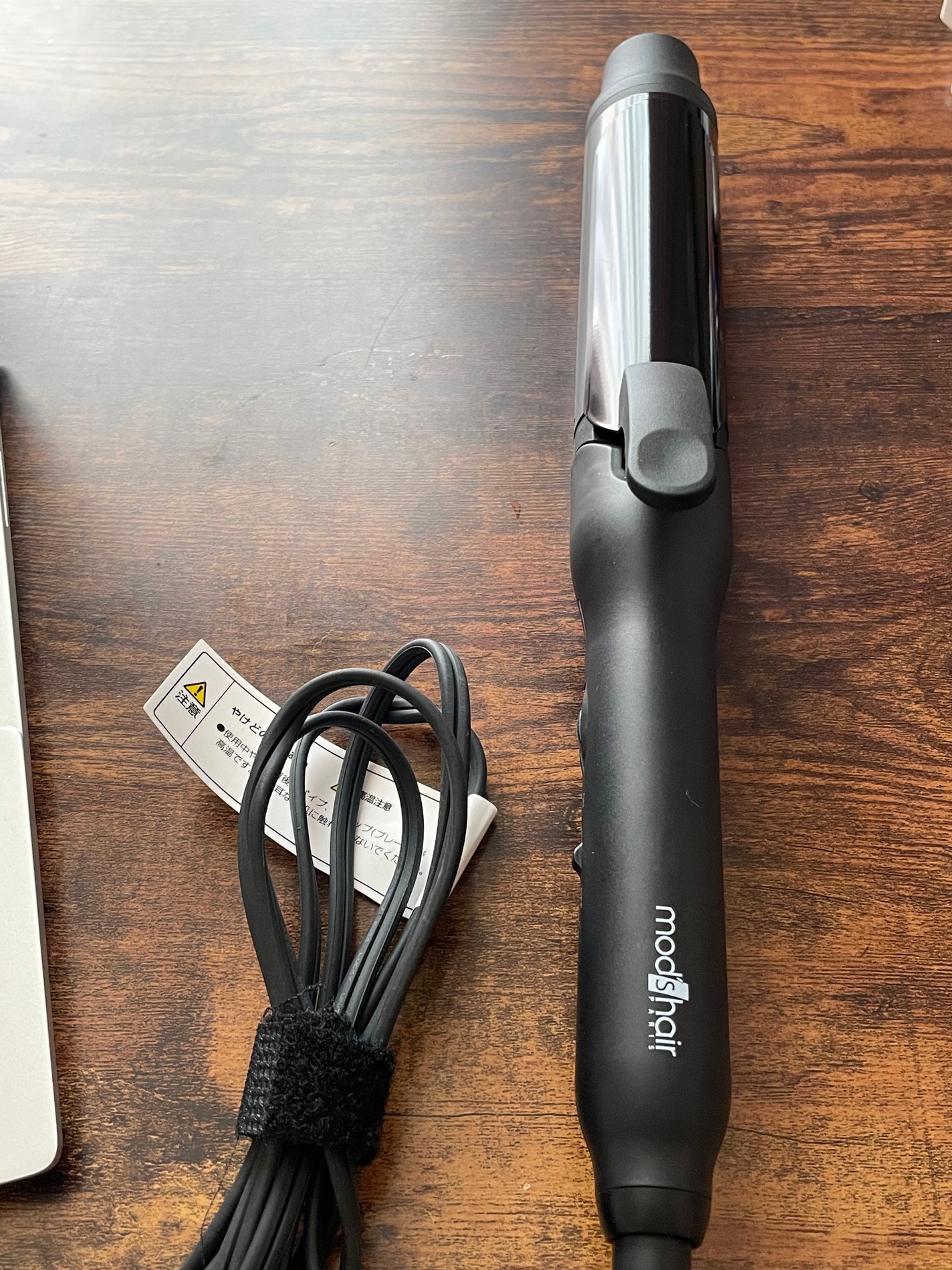 スタイリッシュ カーリングアイロン 38mm MHI-3849-K/mod's hair/カールアイロンを使ったクチコミ(3枚目)