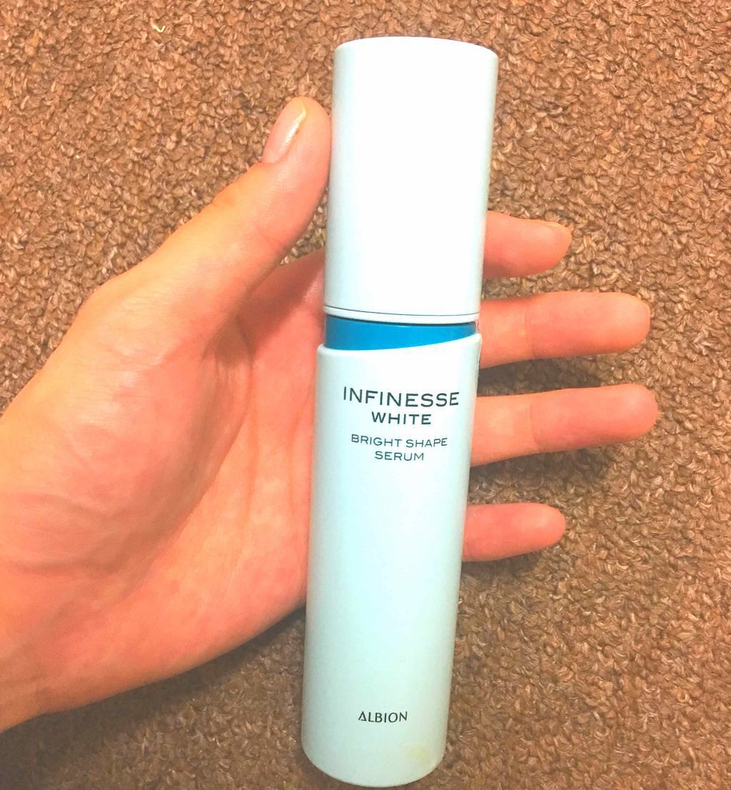 アンフィネスホワイト ブライト シェイプ セラム/ALBION/ネック・デコルテケアを使ったクチコミ（1枚目）