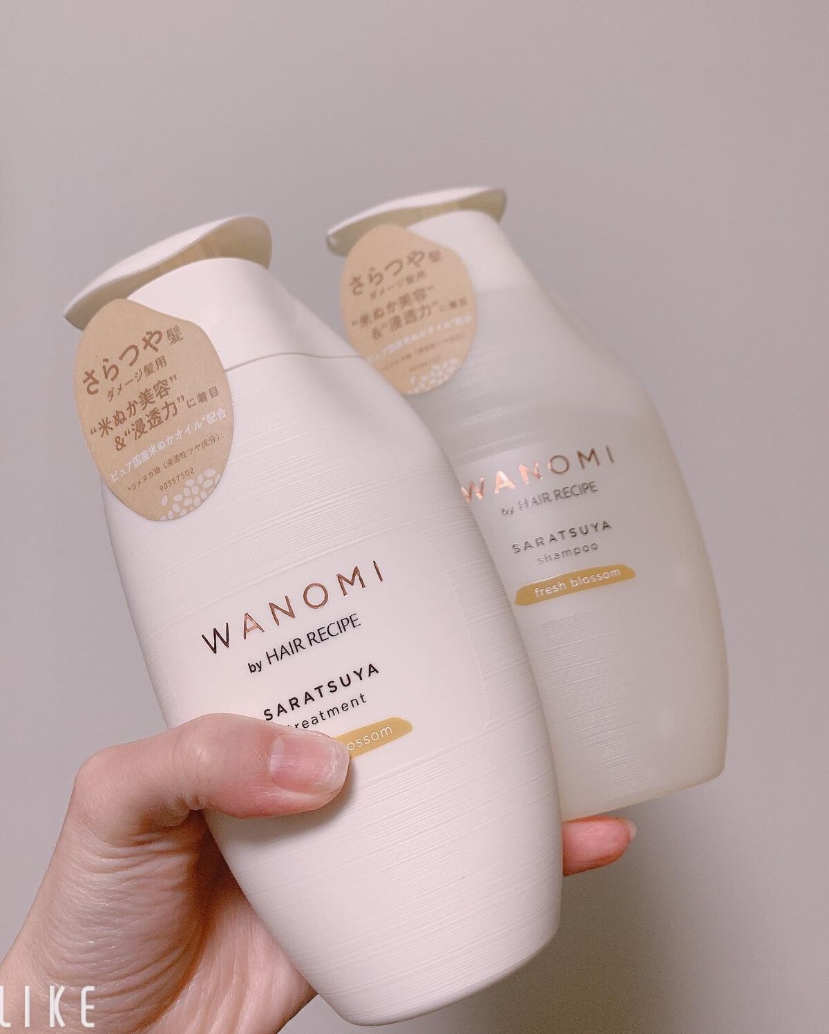 さらつや シャンプー／トリートメント/WANOMI/市販シャンプーを使ったクチコミ（3枚目）