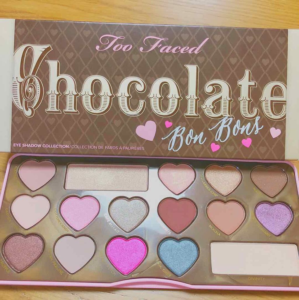 チョコレート ボンボン アイ シャドウ コレクション/Too Faced/アイシャドウパレットを使ったクチコミ（1枚目）
