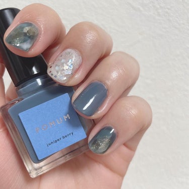 ネイルポリッシュ juniper berry/POMUM NAIL/マニキュアを使ったクチコミ（2枚目）