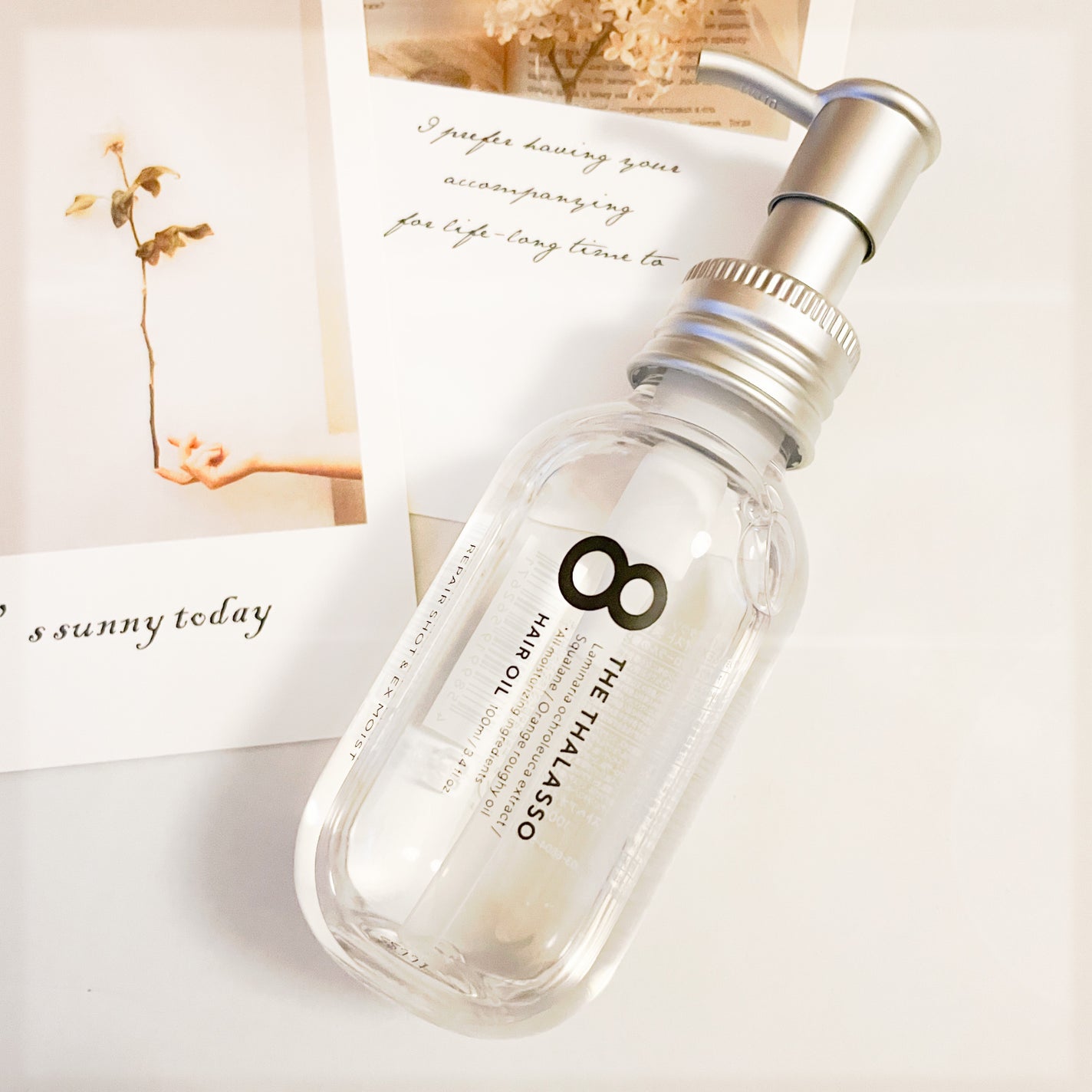 リペアショット&EXモイスト 美容液オイル/エイトザタラソ/ヘアオイルを使ったクチコミ(1枚目)