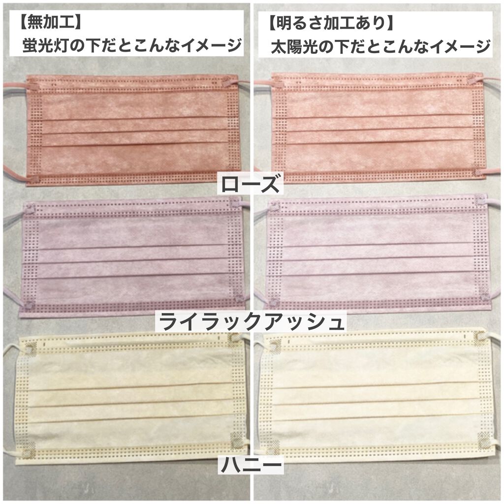 やわらかマスク　51枚入り/CICIBELLA/マスクを使ったクチコミ（3枚目）