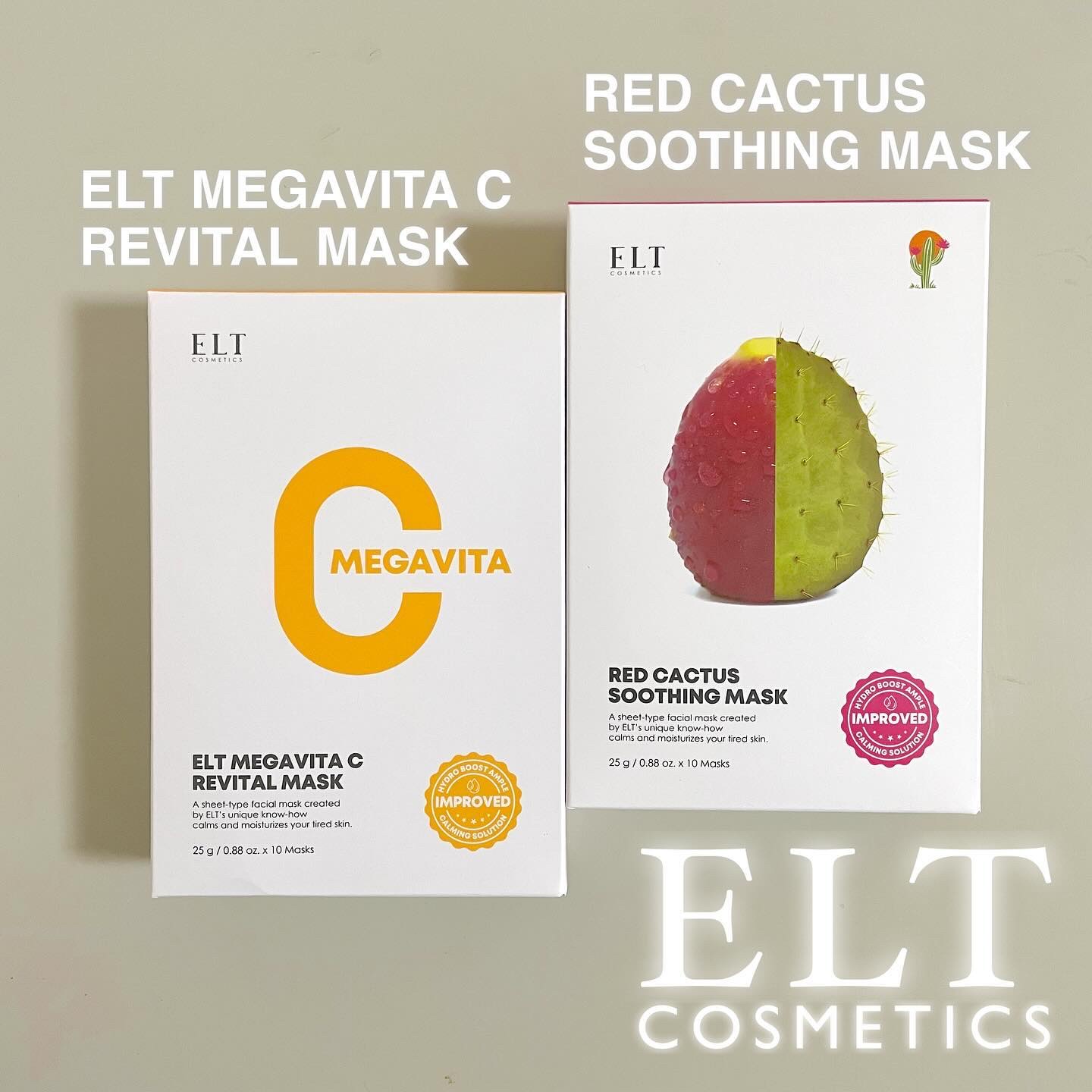 レッドカクタススージングマスク/ELT COSMETICS/シートマスク・パックを使ったクチコミ（1枚目）