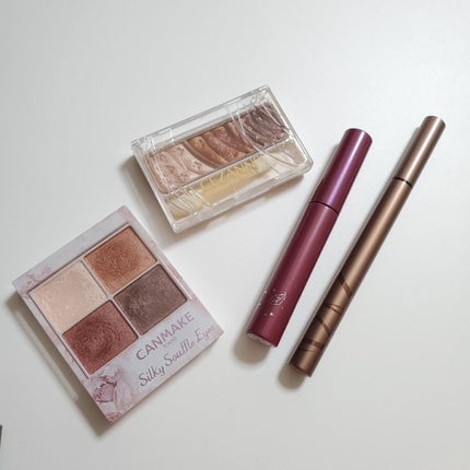 トーンアップアイシャドウ/CEZANNE/アイシャドウパレットを使ったクチコミ(2枚目)