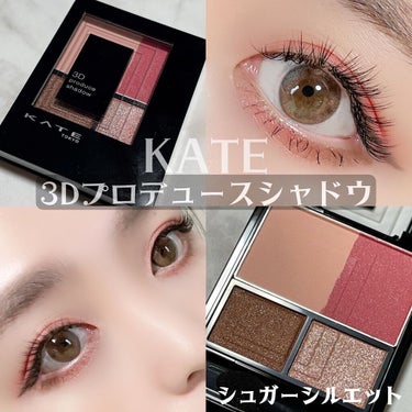 3Dプロデュースシャドウ PK-1 シュガーシルエット/KATE/アイシャドウパレットを使ったクチコミ（1枚目）