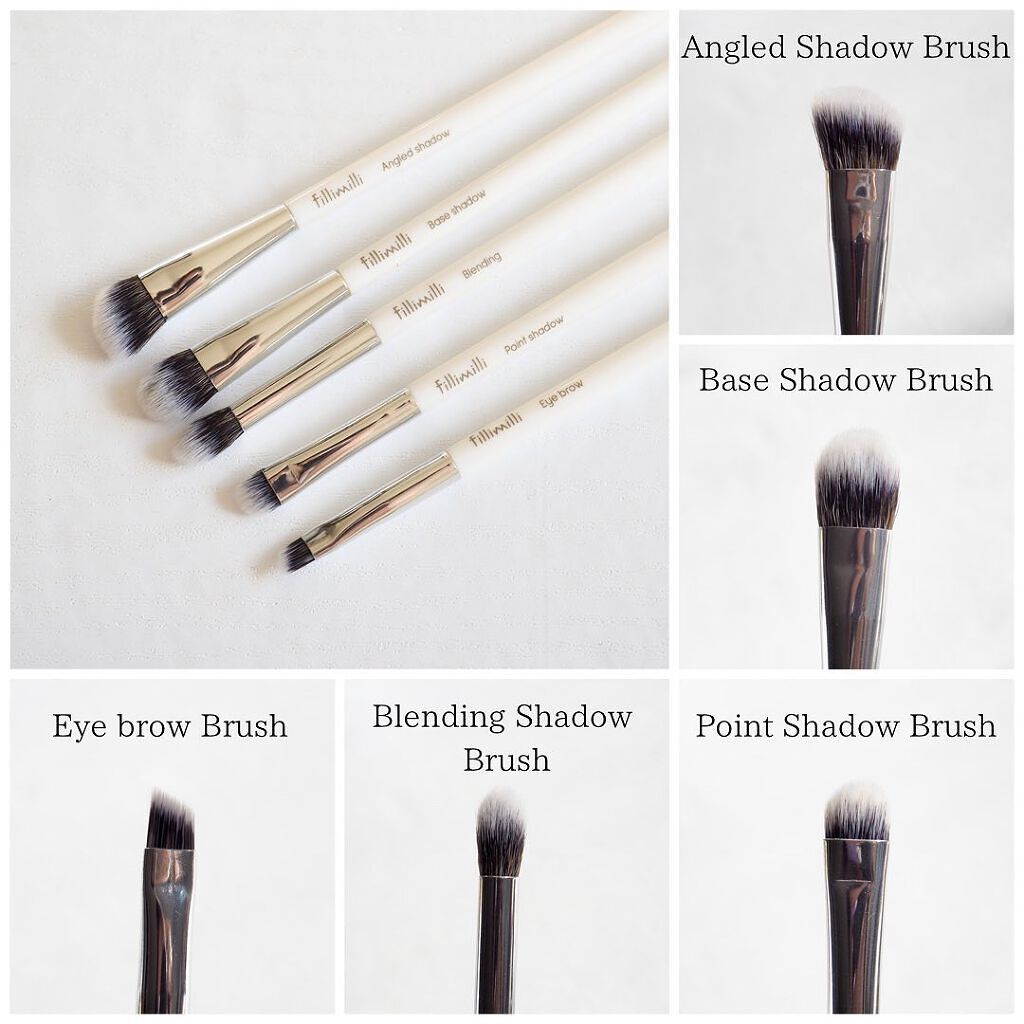 fillimilli アイメイクブラシセット/fillimilli/メイクブラシを使ったクチコミ(8枚目)