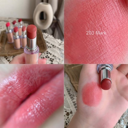 ボンディンググロウリップスティック/Laka/口紅を使ったクチコミ(4枚目)