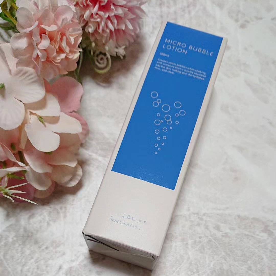 薬用マイクロバブルローション/Macchia Label/化粧水を使ったクチコミ（1枚目）