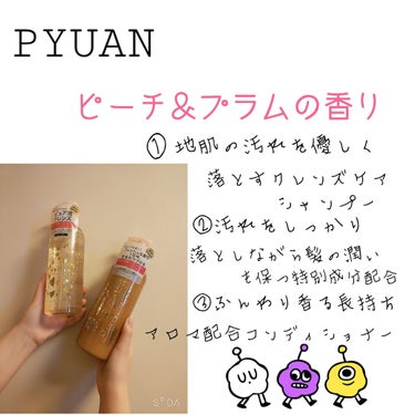 PYUAN サークル シャンプー／コンディショナー/ピュアン/シャンプー・コンディショナーを使ったクチコミ（2枚目）