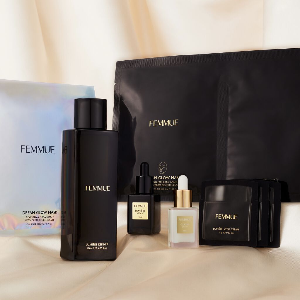 ドリームグロウマスク RR（透明感・キメ）/FEMMUE/シートマスク・パックを使ったクチコミ（2枚目）