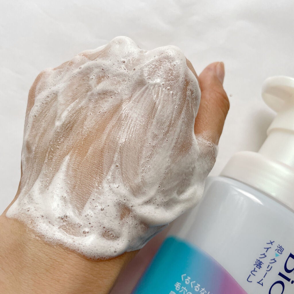 泡クリームメイク落とし/ビオレ/クレンジングクリームを使ったクチコミ(4枚目)