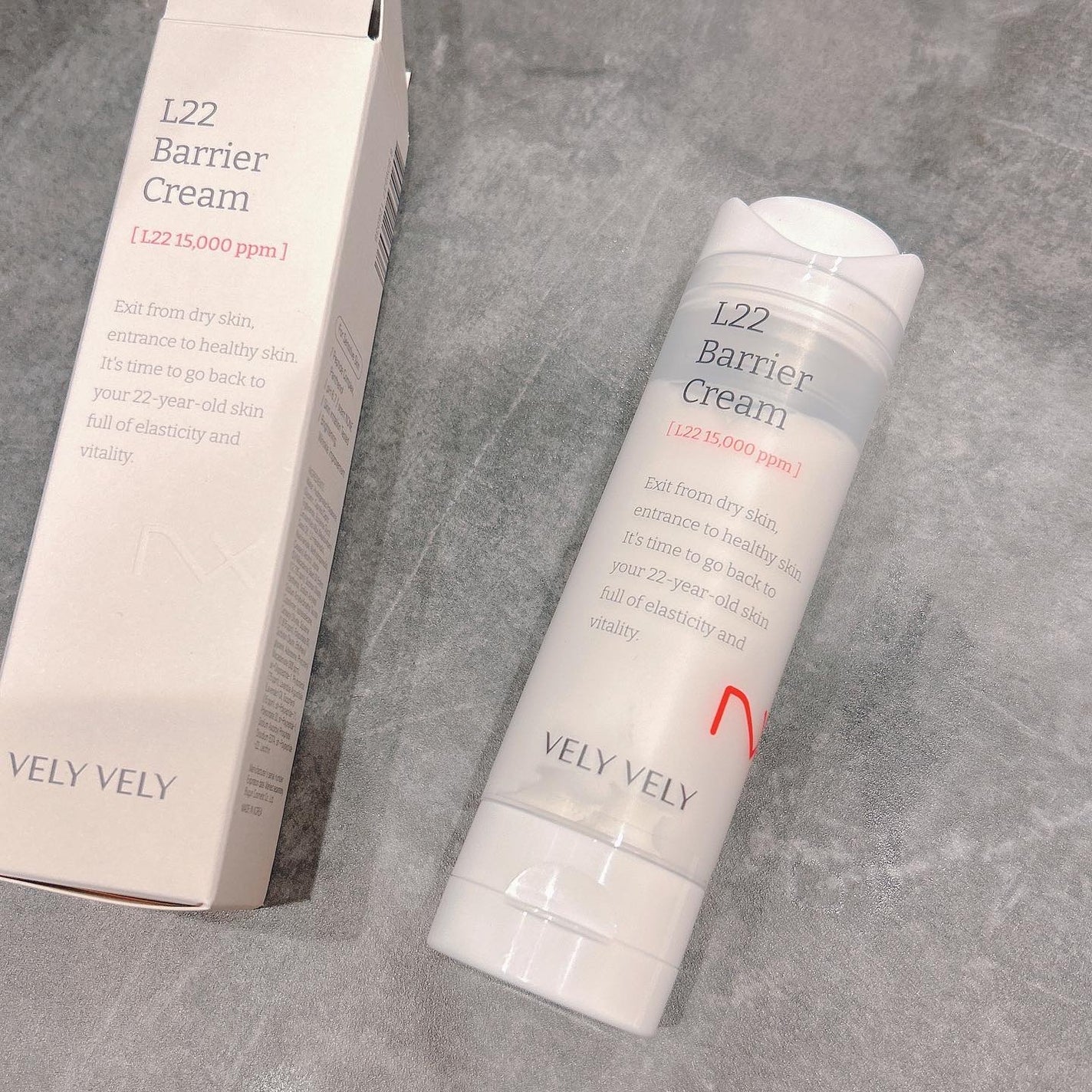 L22バリアクリーム/VELY VELY/フェイスクリームを使ったクチコミ(1枚目)