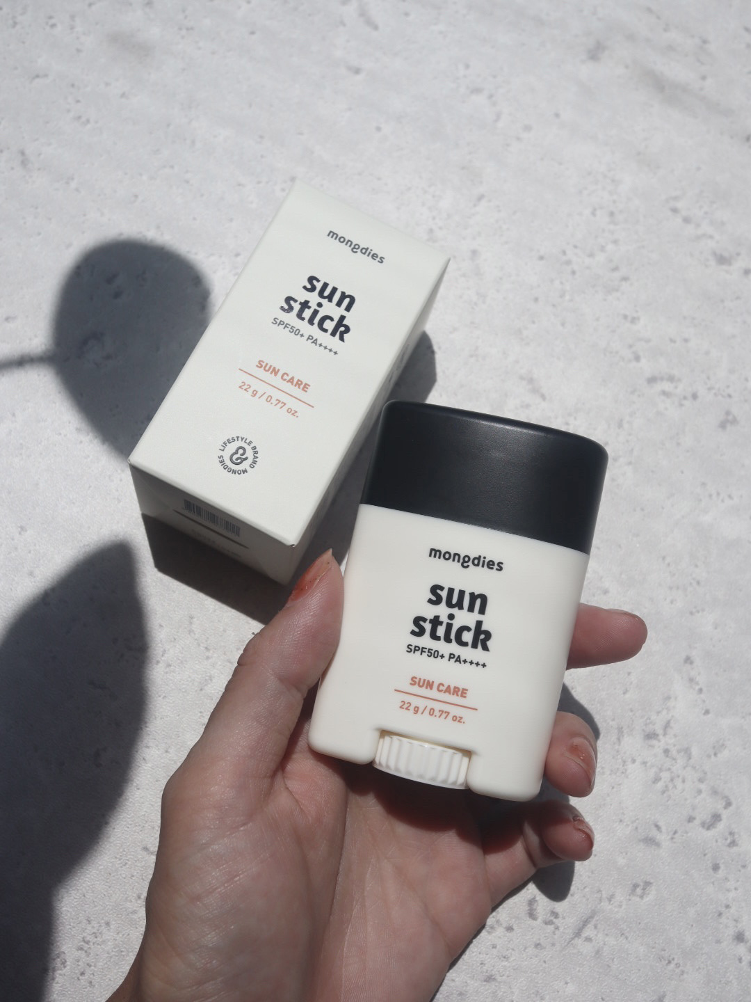日焼け止めスティックSPF50＋ PA++++/モンディエス/日焼け止めスティックを使ったクチコミ（1枚目）