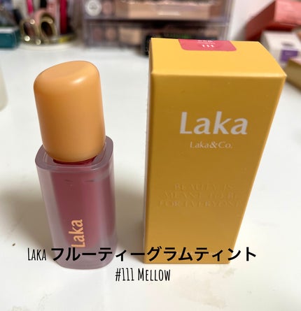 フルーティーグラムティント/Laka/リップティントを使ったクチコミ(1枚目)