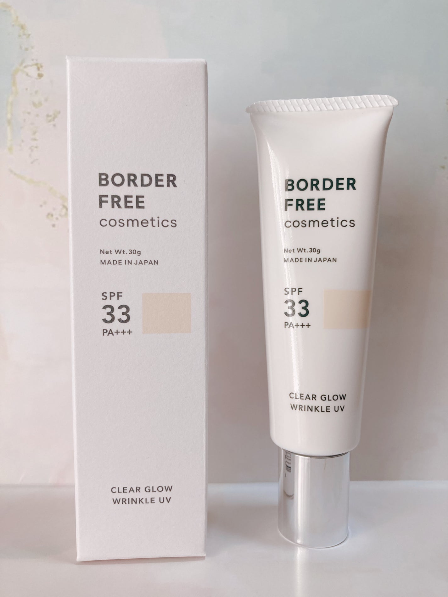 クリアグロウリンクルUV/BORDER FREE cosmetics/日焼け止め・UVケアを使ったクチコミ(1枚目)