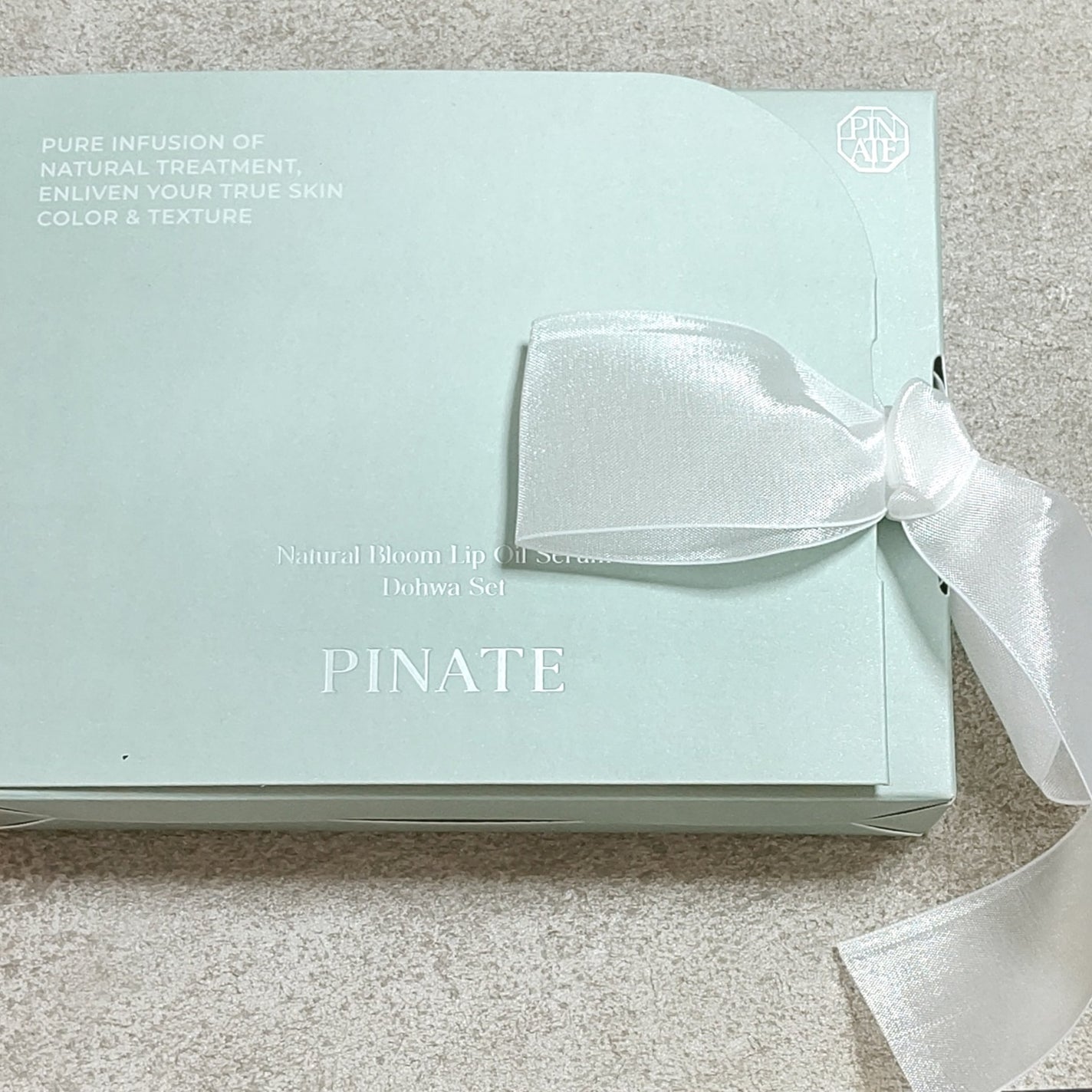 ナチュラルブルームリップオイルセラム 3色セット/PINATE/リップグロスを使ったクチコミ(4枚目)