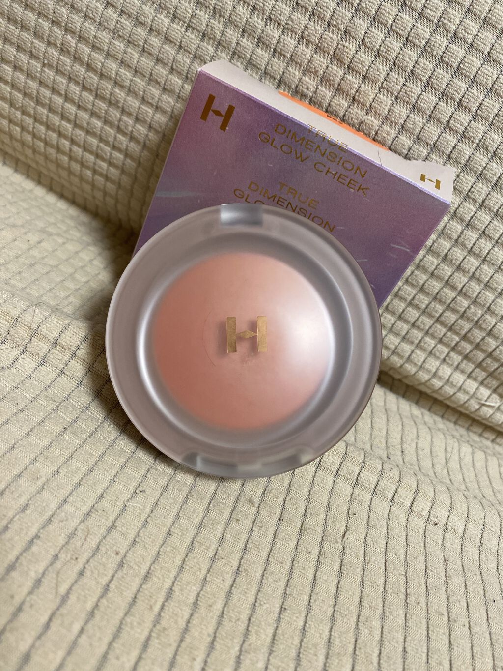 トゥルーディメンショングロウチーク/hince/パウダーチークを使ったクチコミ(1枚目)