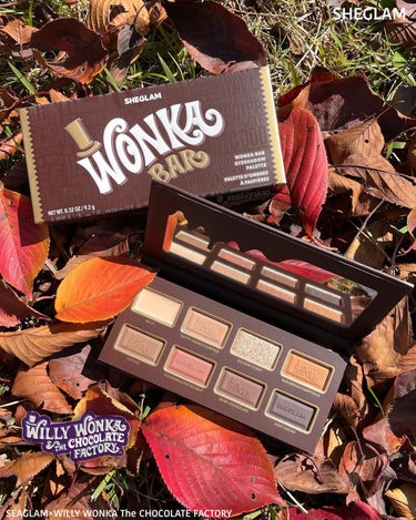 WONKA BAR EYESHADOW PALETTE/SHEGLAM/アイシャドウパレットを使ったクチコミ（1枚目）