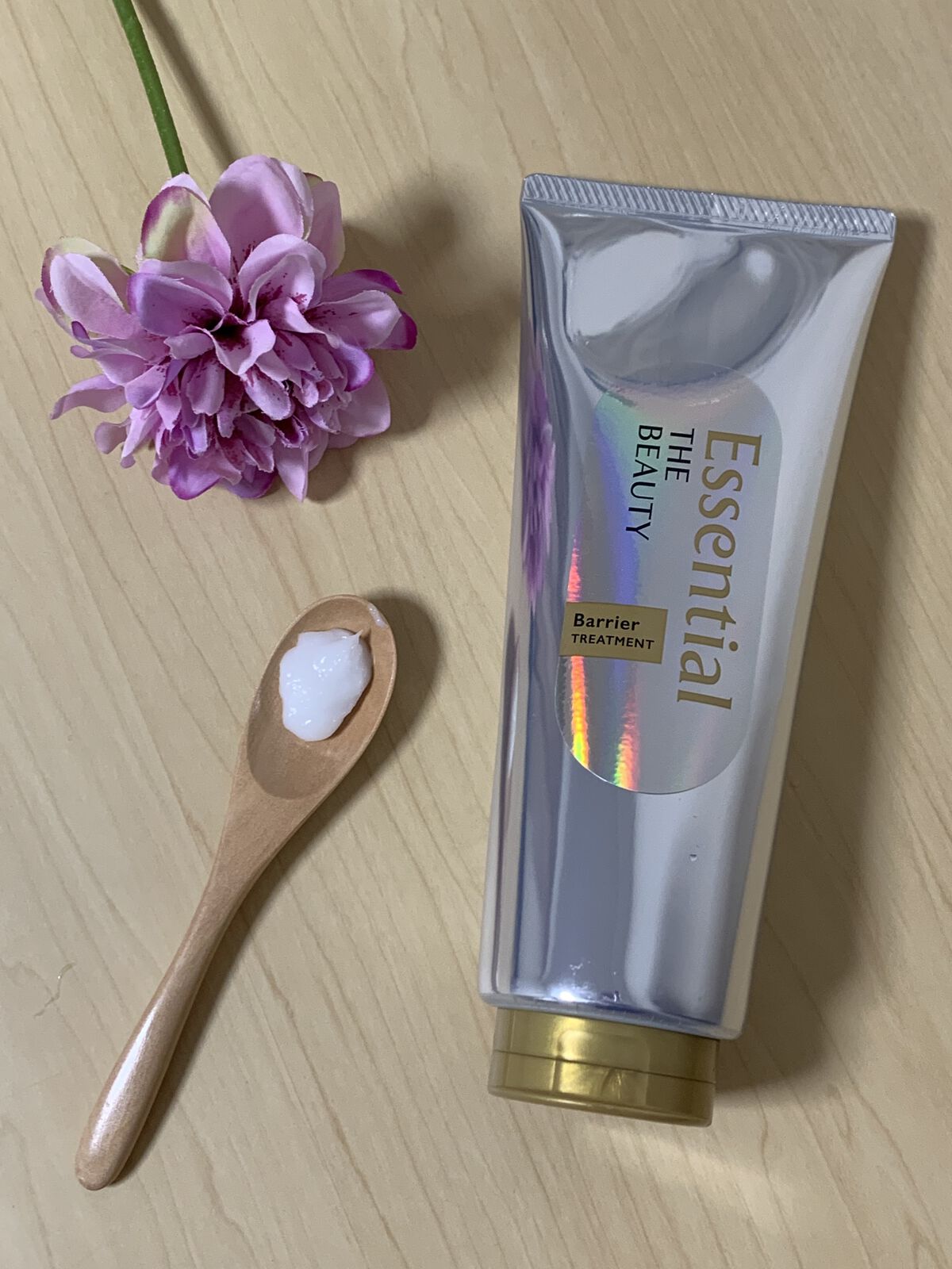 髪のキメ美容バリアトリートメント/エッセンシャル/洗い流すヘアトリートメントを使ったクチコミ（2枚目）