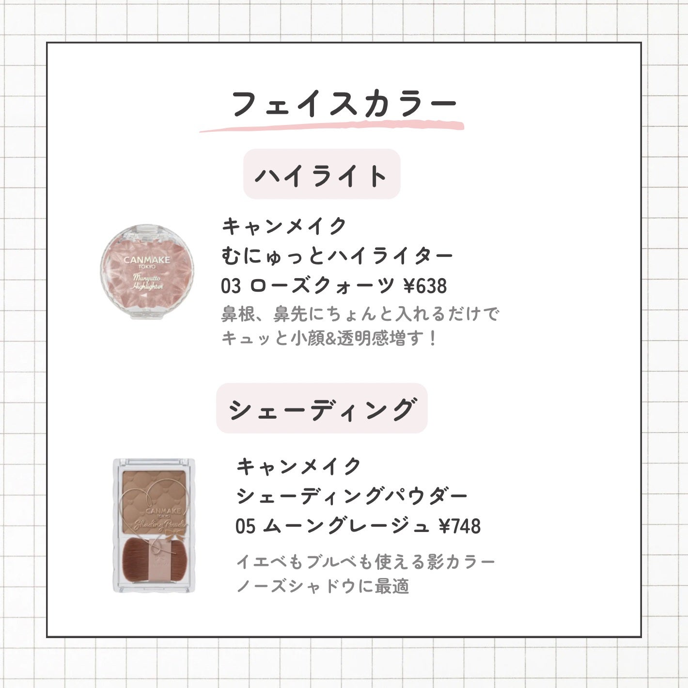 シェーディングパウダー/キャンメイク/シェーディングを使ったクチコミ(6枚目)