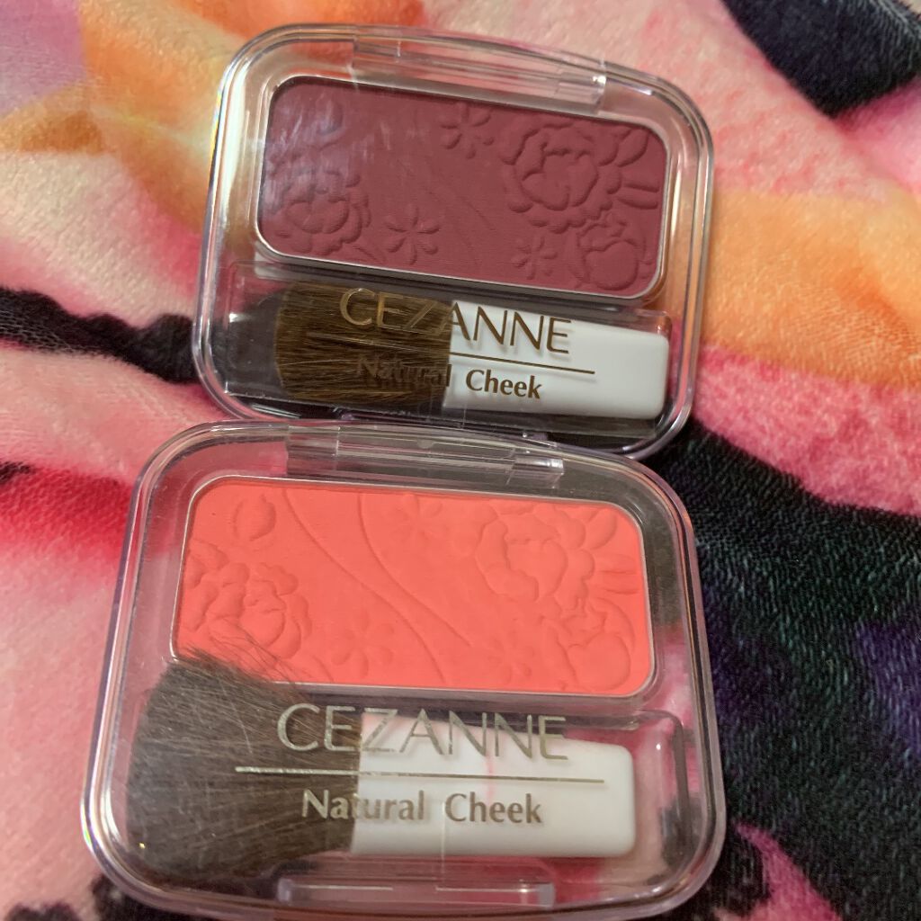 ナチュラル チークN/CEZANNE/パウダーチークを使ったクチコミ（1枚目）