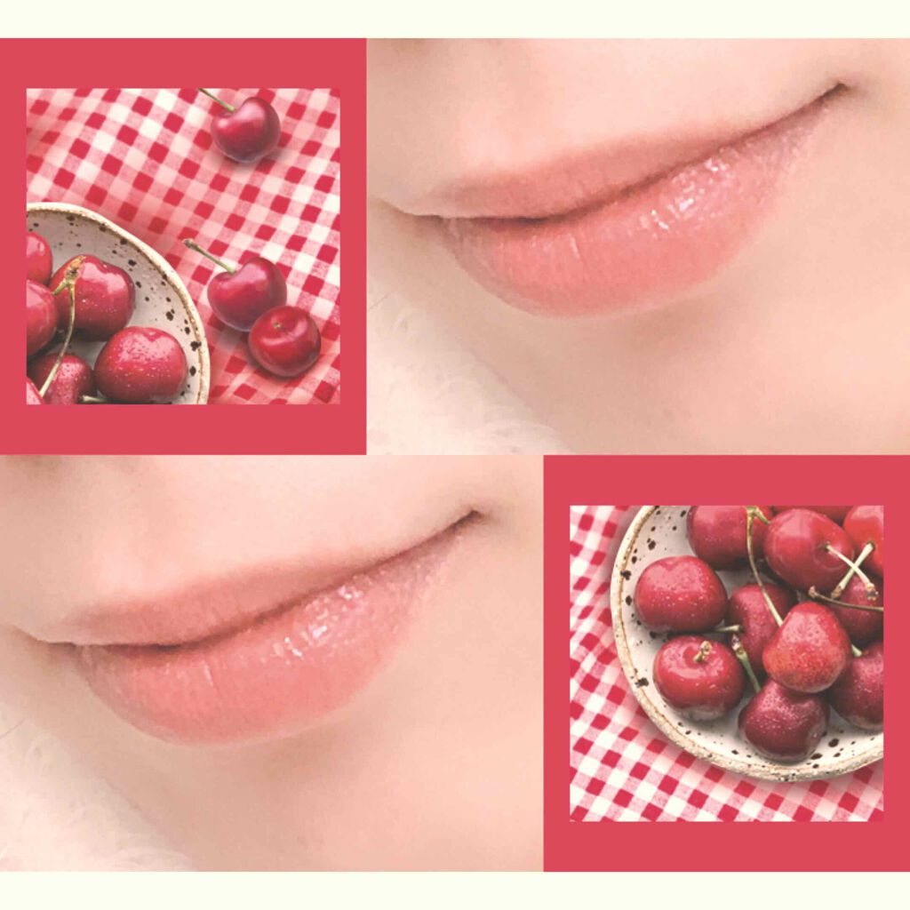 ラスティンググロスリップ/CEZANNE/口紅を使ったクチコミ(3枚目)