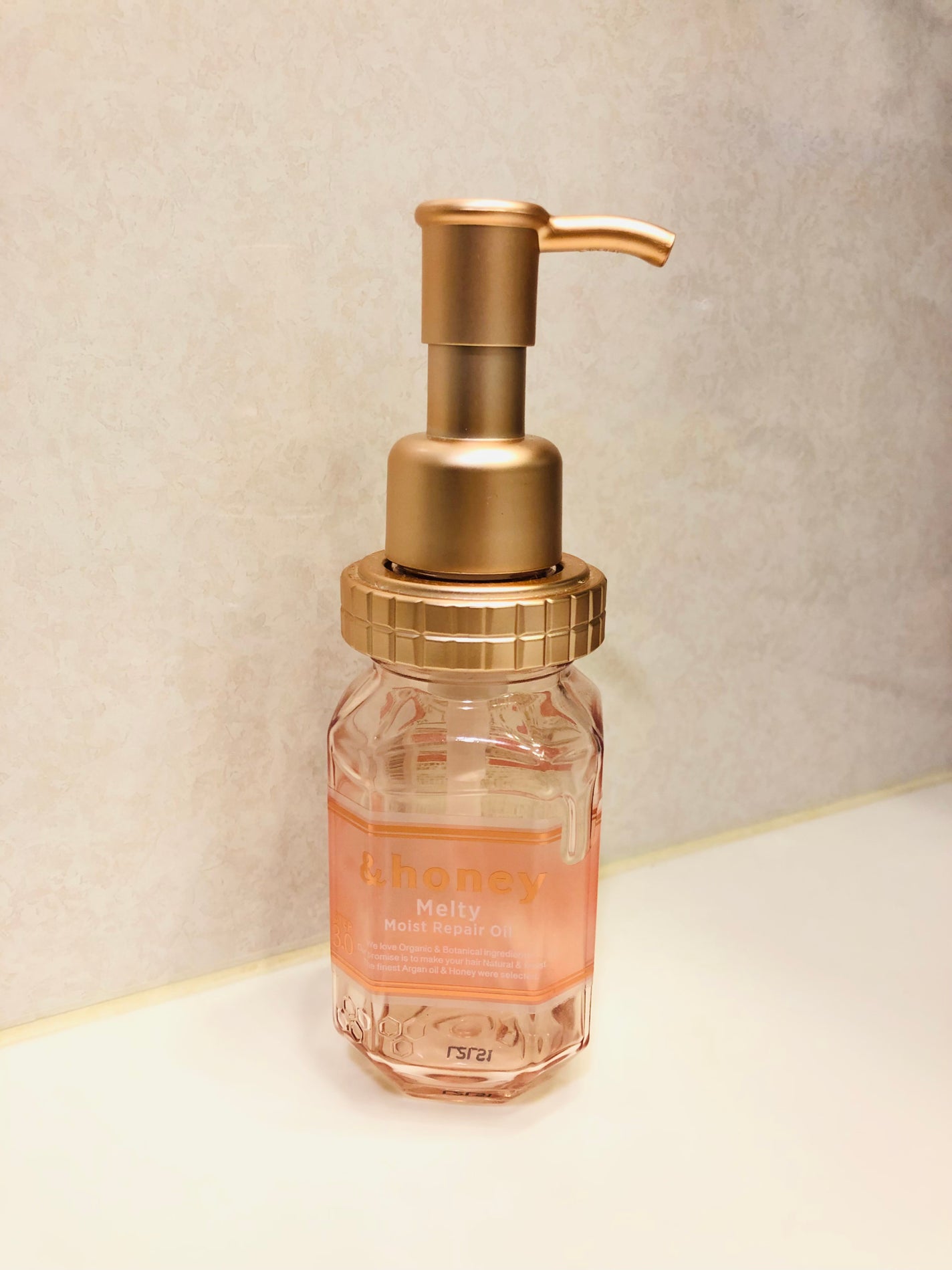 &honey メルティ モイストリペア ヘアオイル 3.0/&honey/ヘアオイルを使ったクチコミ(1枚目)