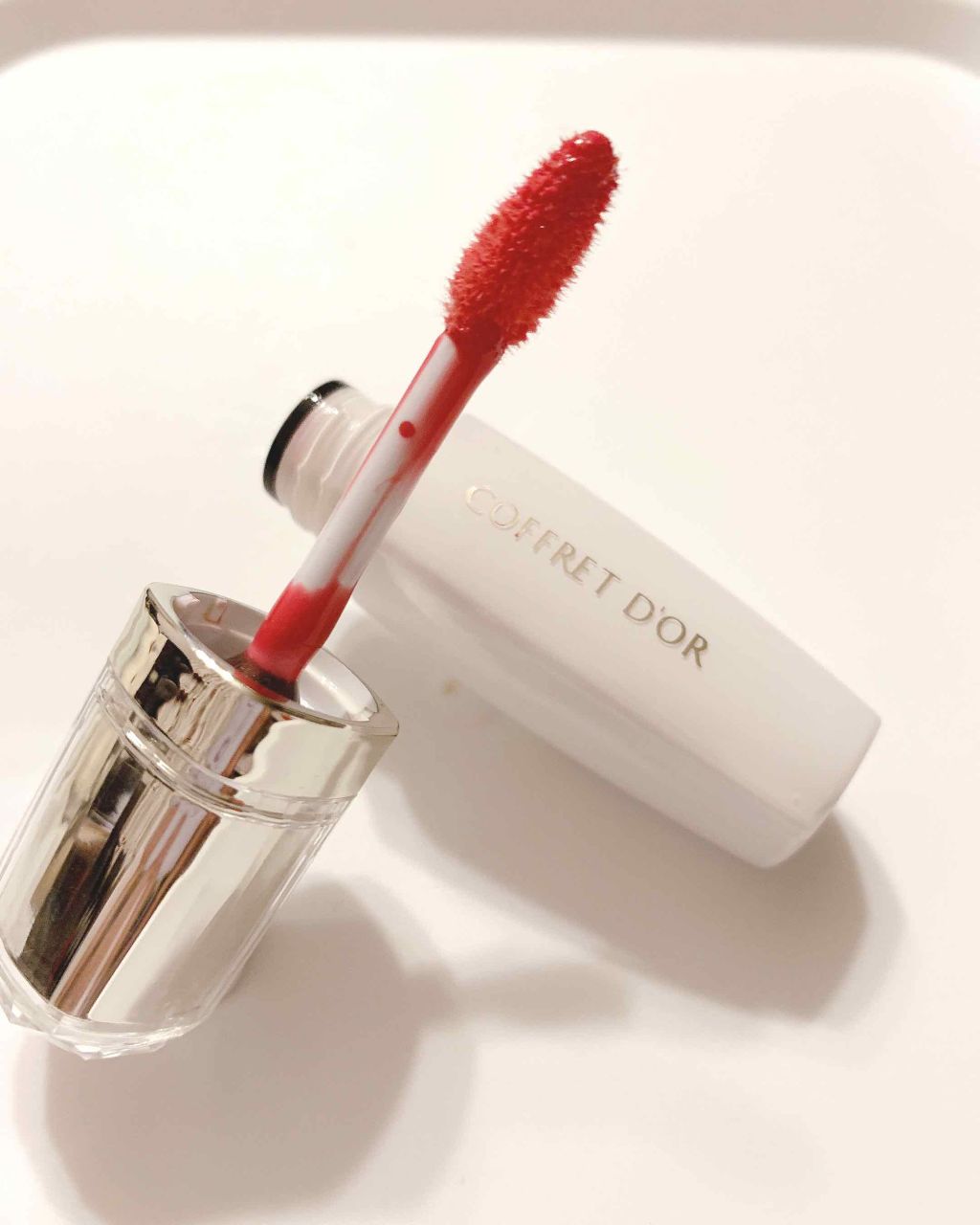 エレガントジュエリールージュ/コフレドール/口紅を使ったクチコミ(2枚目)