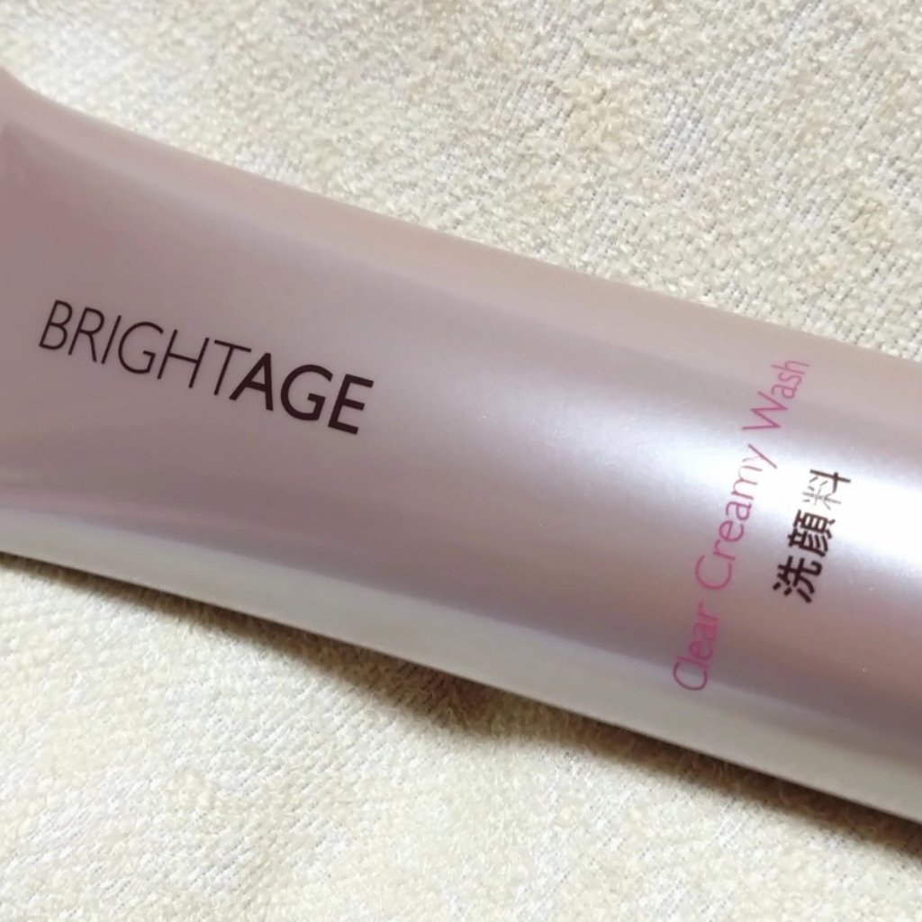 クリア クリーミーウォッシュ/BRIGHTAGE/洗顔フォームを使ったクチコミ（2枚目）
