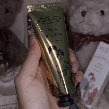 パフュームハンドクリーム グリーンデュー/オプタウム/ハンドクリームを使ったクチコミ(5枚目)