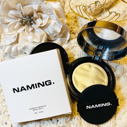 ネーミング レイヤード フィットクッション/NAMING./クッションファンデーションを使ったクチコミ(2枚目)