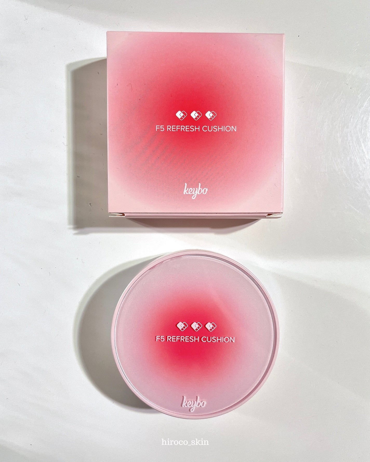 F5 リフレッシュクッション/keybo/クッションファンデーションを使ったクチコミ(10枚目)