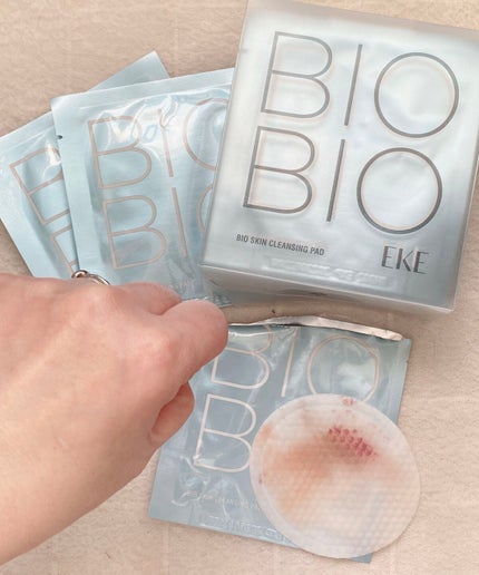 バイオスキンクレンジングパット/EKE/クレンジングシートを使ったクチコミ(5枚目)